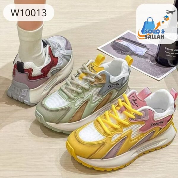سنيكرز نسائي ملون (Colorful Fashion Sneakers)