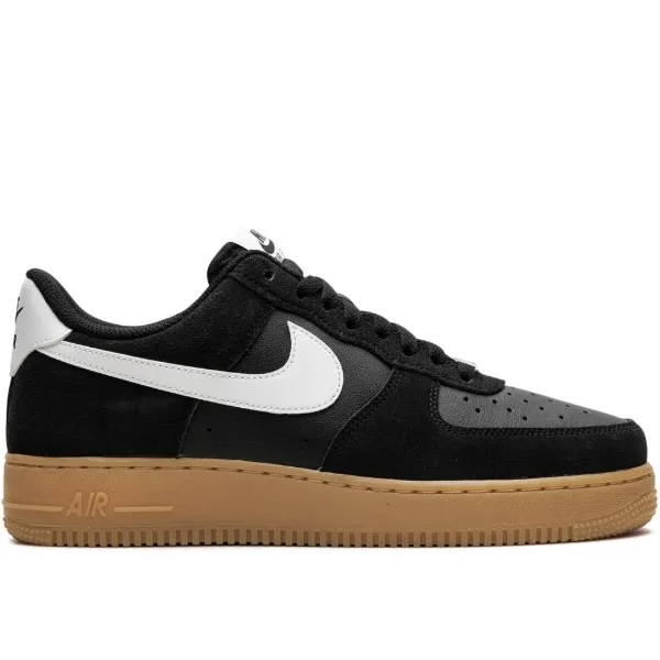 Nike Air Force 1 Black Gum Edition